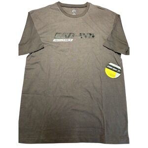 Can-Am‎ Spyder BRP Graphic T-Shirt Mens Grey 100% Cotton Motorcycle Rider Tee